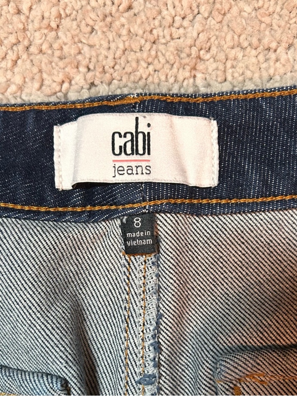 CAbi Denim Tomboy Shorts - Sz 8 - Picture 3 of 5